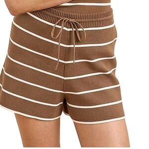 La Ligne mid weight cotton shorts Style Leo